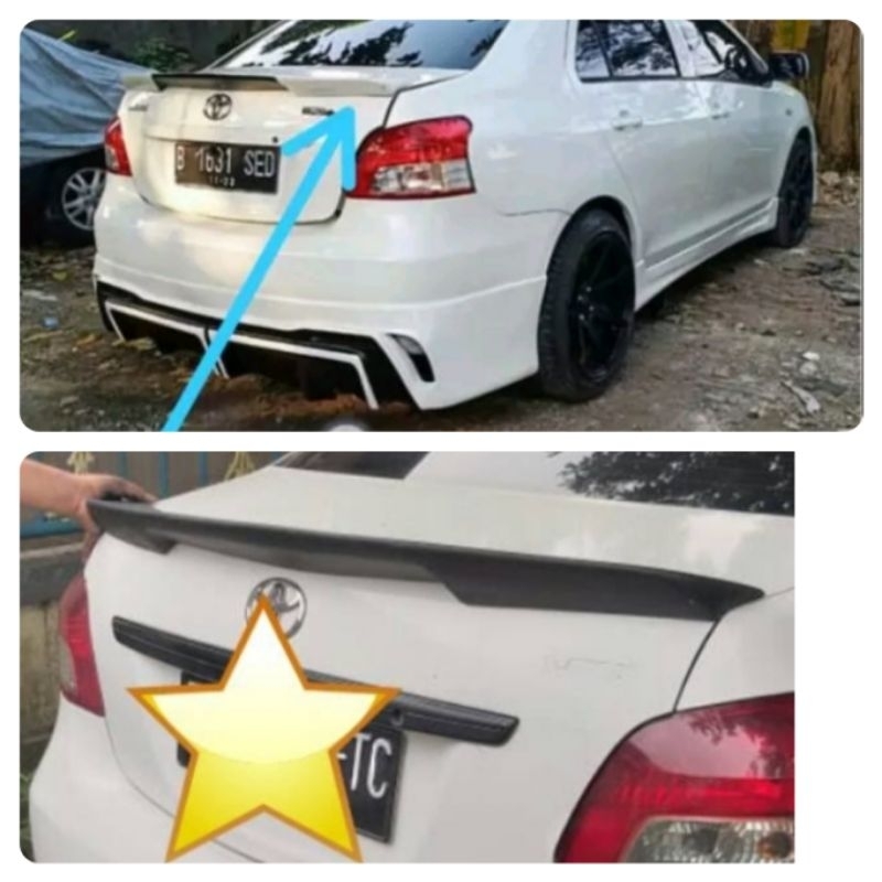 duktil spoiler bagasi Vios gen2
