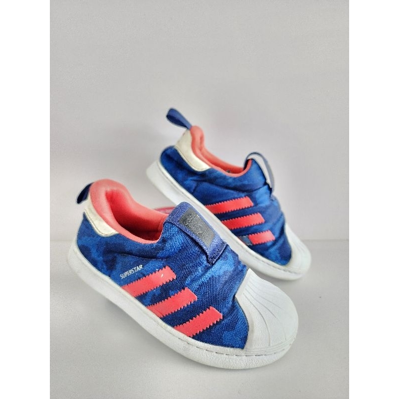 5. Sepatu adidas superstar slipon anak cowok cewek ori size 26.5 insole 15.5cm