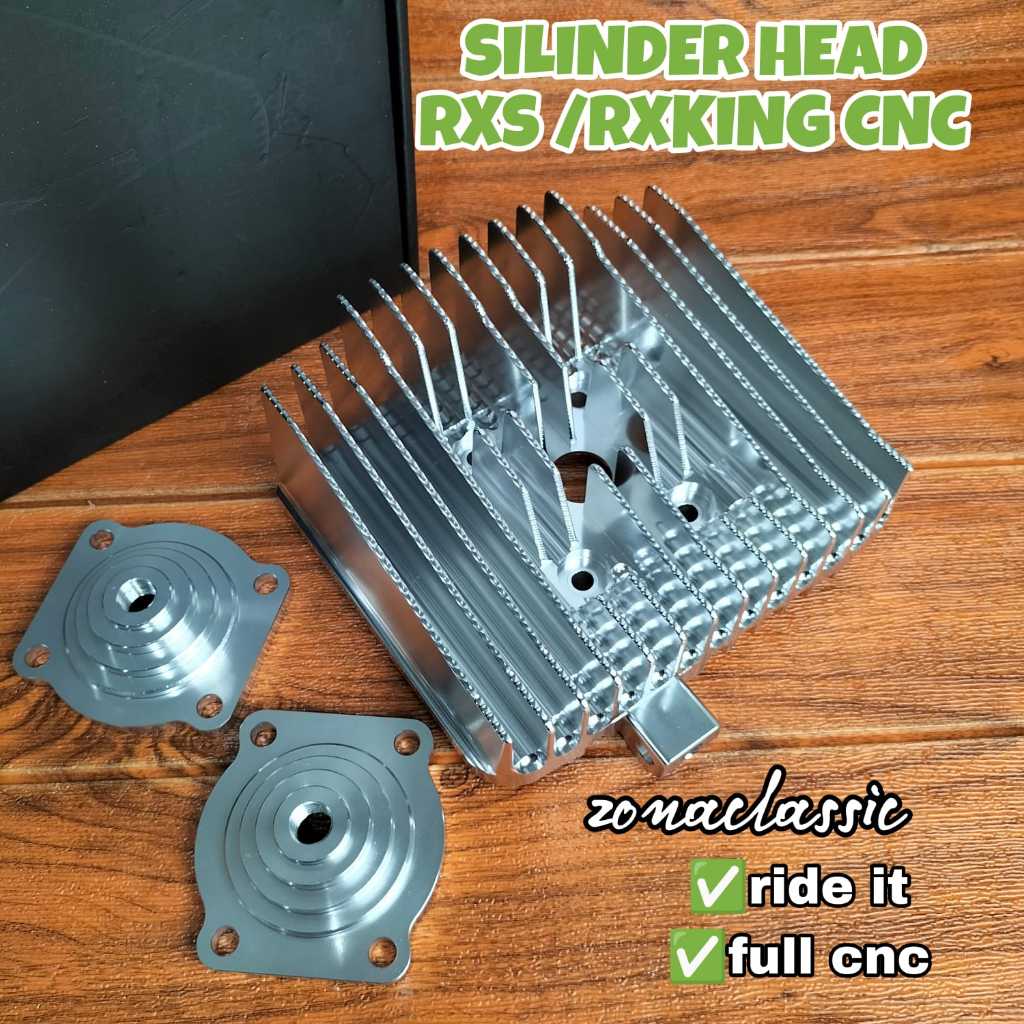 Silinder Kop Nanas head Belimbing Billet T7 CNC YZ125 PNP RX King Rxz Ride It