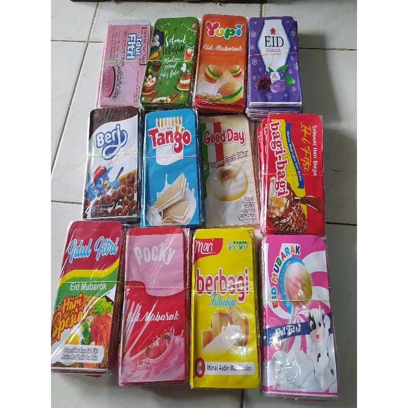 

amplop THR besar/jumbo 7*17cm. isi 10L/2025