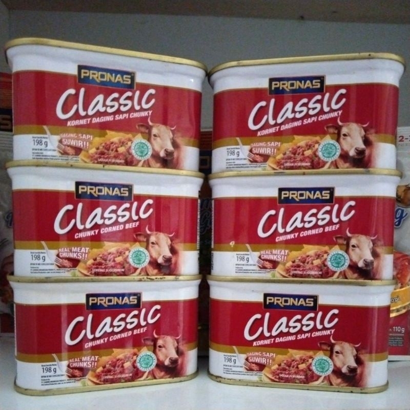

Pronas corned classic chunky beef 198 gram 12.24
