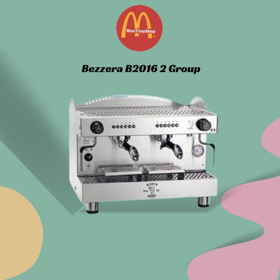 bezzera b2016 2 group espresso machine