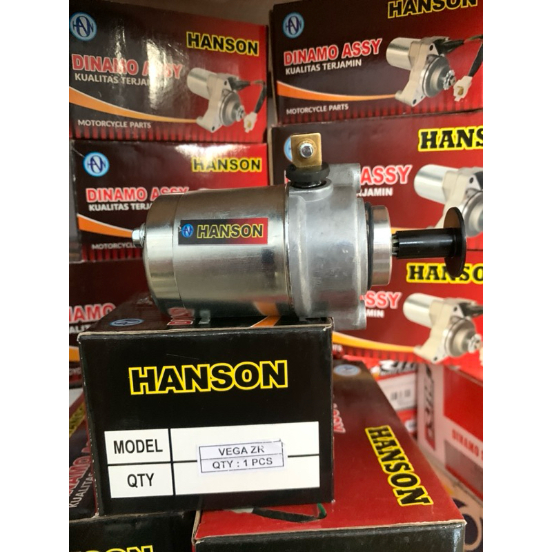DINAMO STARTER ASSY VEGA ZR VEGA FORCE JUPITER NEW ROBOT HANSON