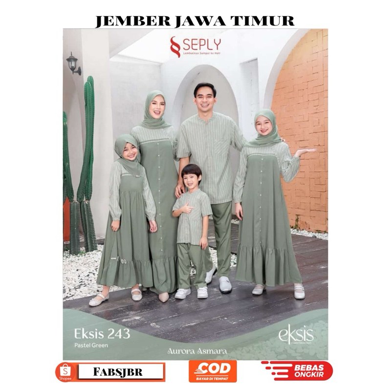 SARIMBIT TERBARU SEPLY EKSIS 243 PASTEL GREEN