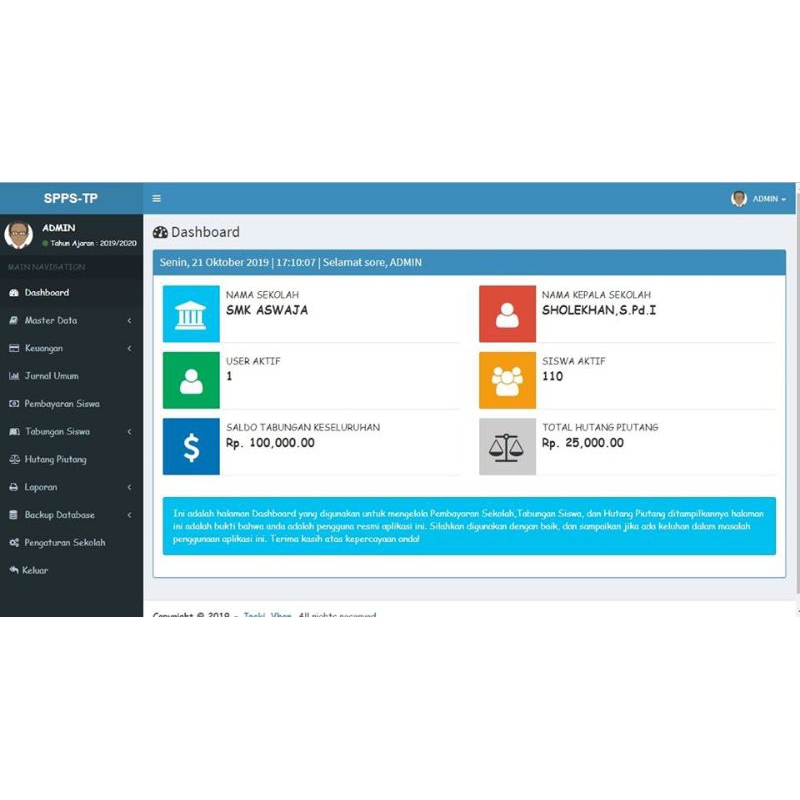 Software Bendahara Sekolah