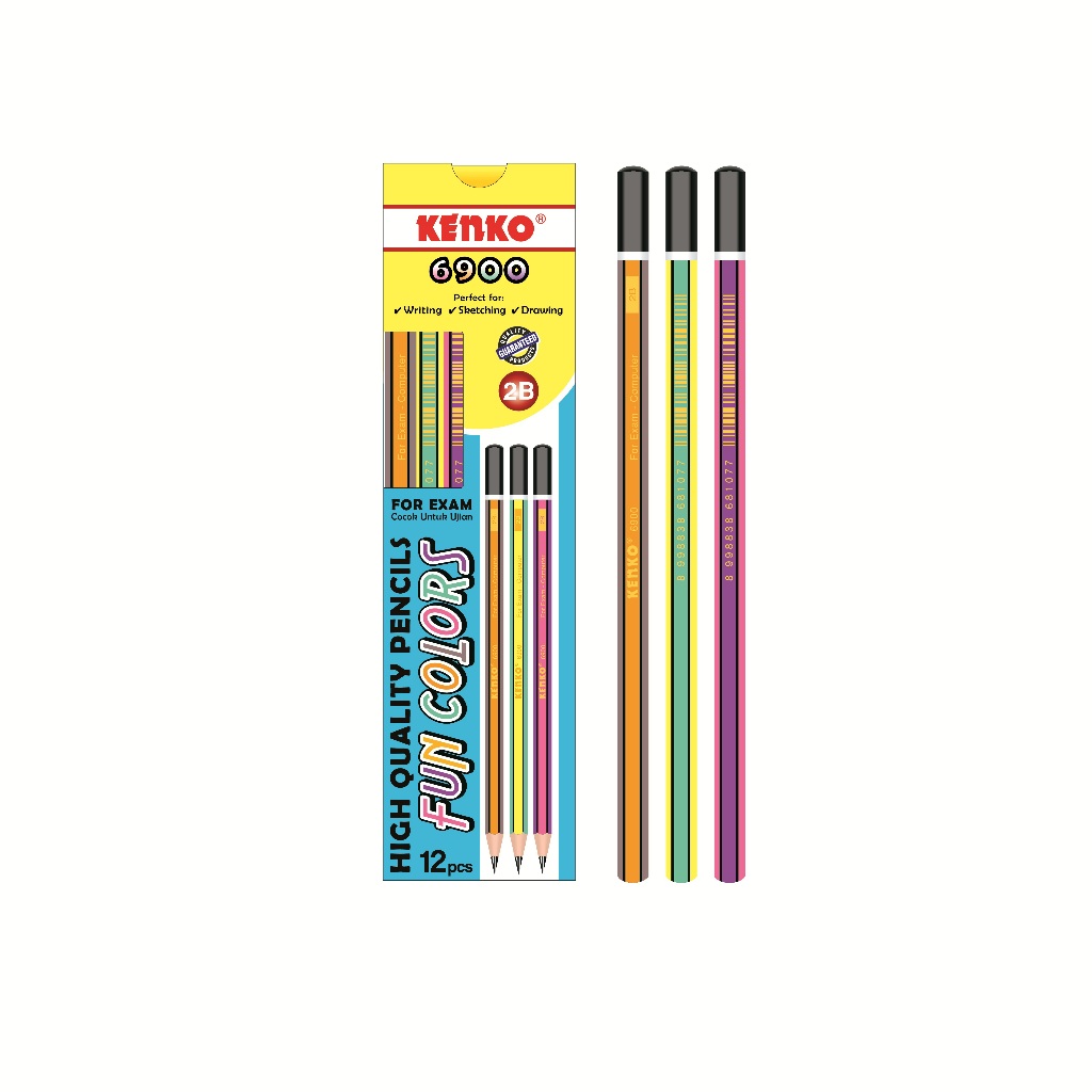 

KENKO PENCIL 2B-6900 - 1 LUSIN