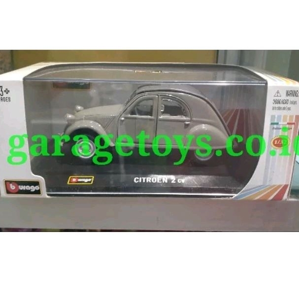 Bburago 1:32 Diecast Citroen 2CV