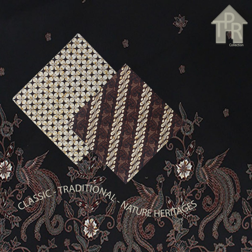 Kain batik jarik printing samping kebat / grade AAA Cap Cent asli