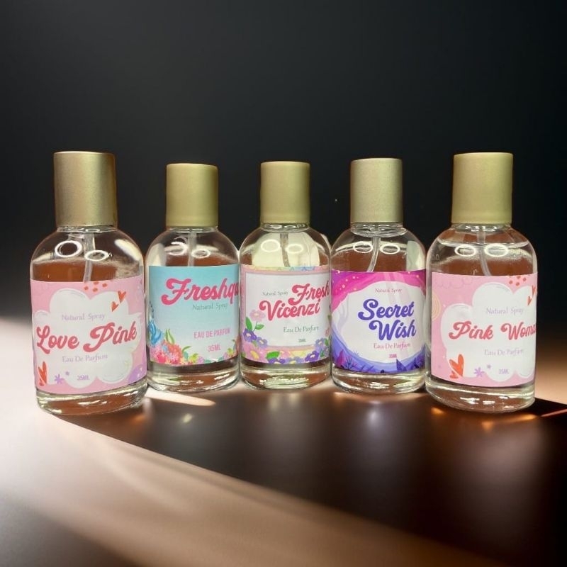 Parfum Refill wanita masa kini 35ml/parfum anak sekolah /parfum wanita terbaik
