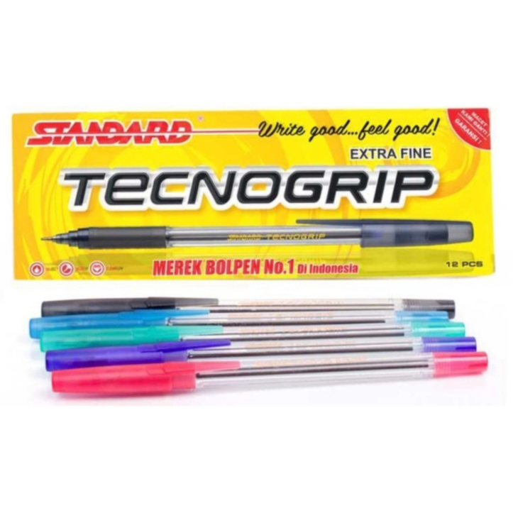 

BOLPOIN / BALLPOINT / PULPEN / PEN STANDARD TECNOGRIP