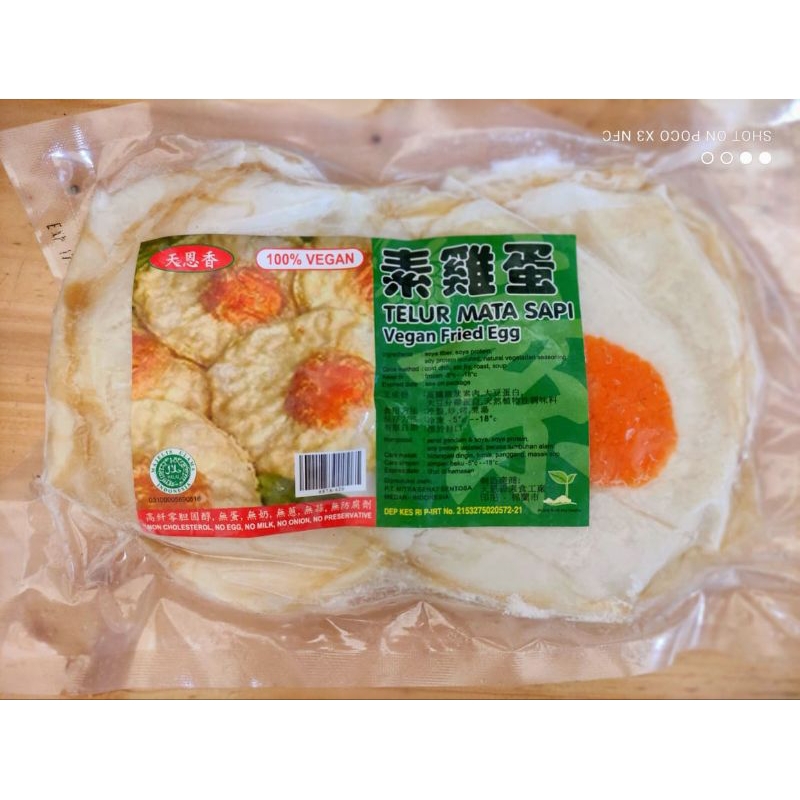 

TELUR CEPLOK EGG VEGETARIAN TIAN EN XIANG 320GR