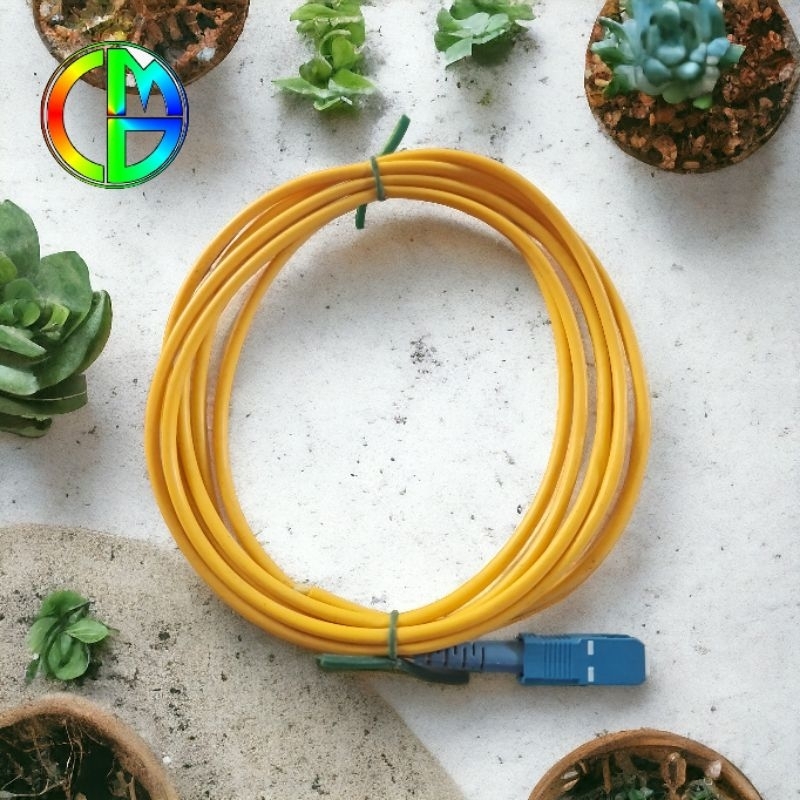 pigtail sc upc kepala fo sc upc kepala fo biru