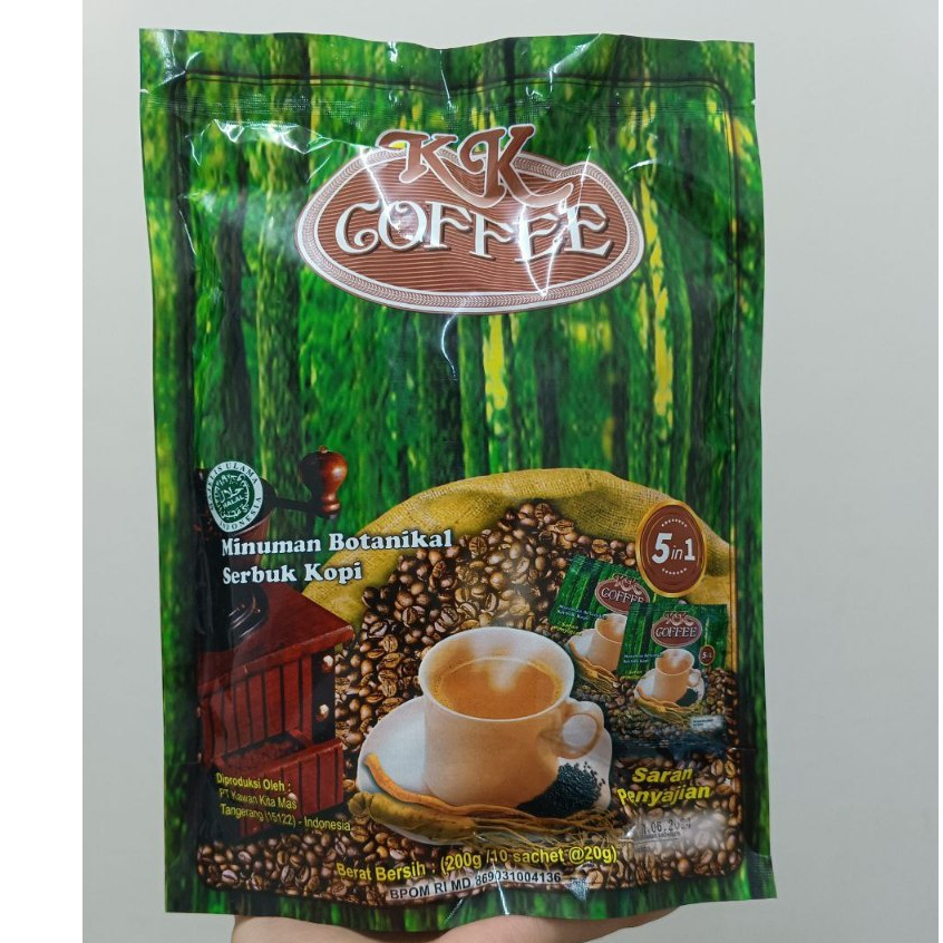 

Kopi Habbatussauda KK Coffee Original isi 10 Sachet