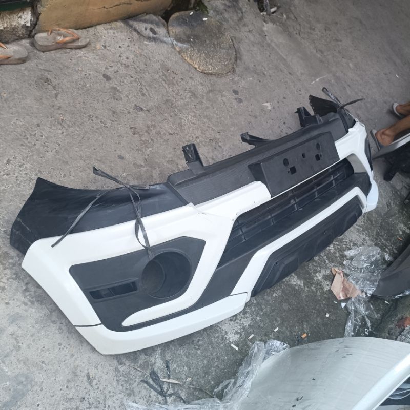 bumper bemper rush 2016 2017 terios adventure lengkap bodykit dan bumper