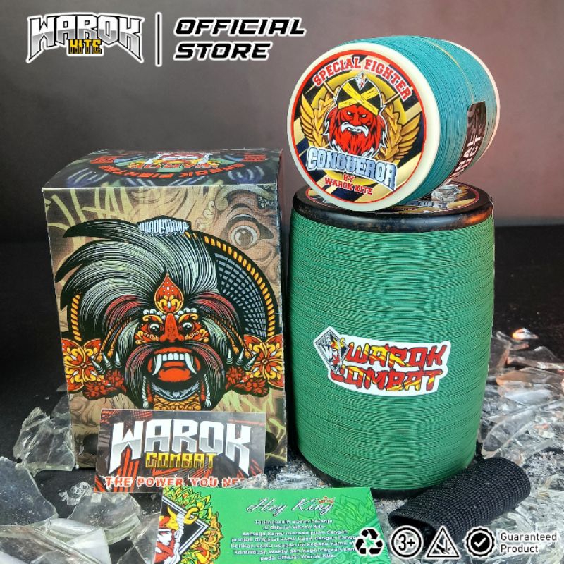 Gelasan Matot WAROK CONQUEROR Matot Putih Import 0,20 Spesial Tournament halus berasa tajam ( Ulur, 