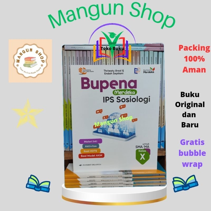 Bupena Merdeka Sosiologi Kelas 10 SMA Kurikulum Merdeka Erlangga
