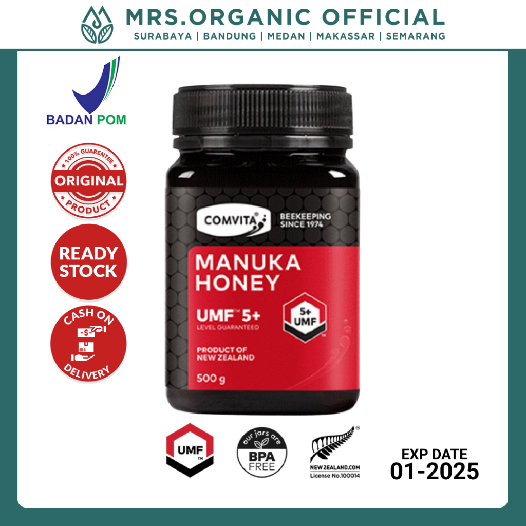 

Madu Murni Comvita Manuka Honey UMF 5+ 500 gram