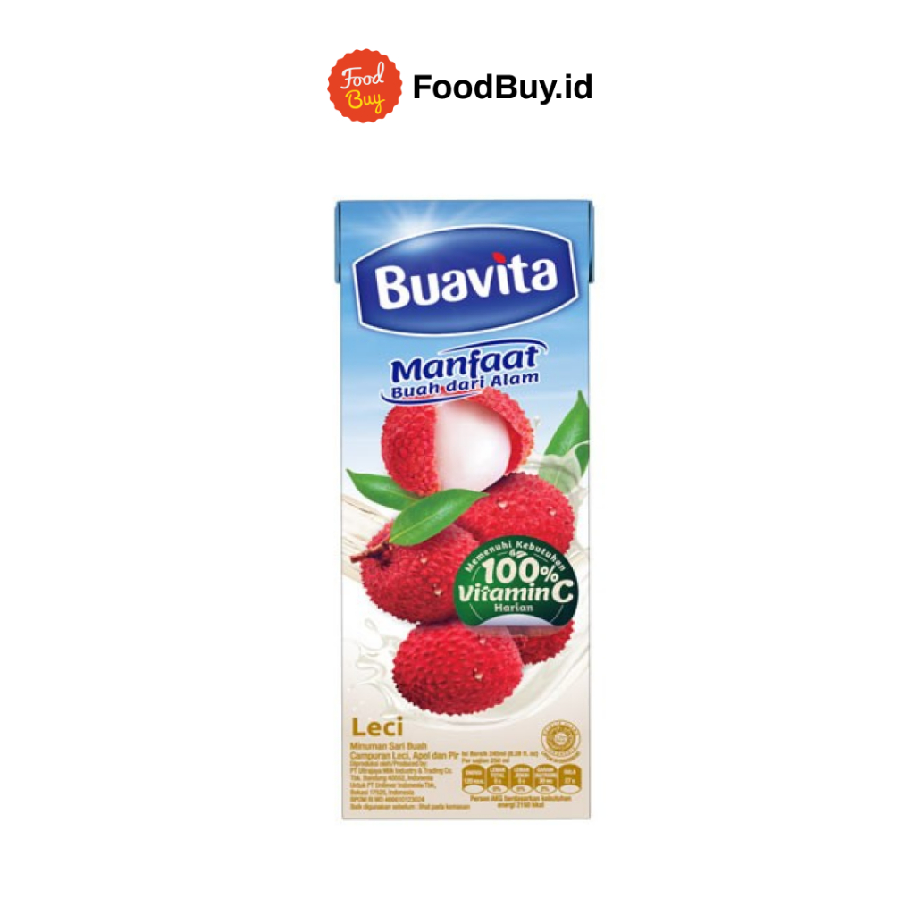 

Buavita Juice Leci 250ml