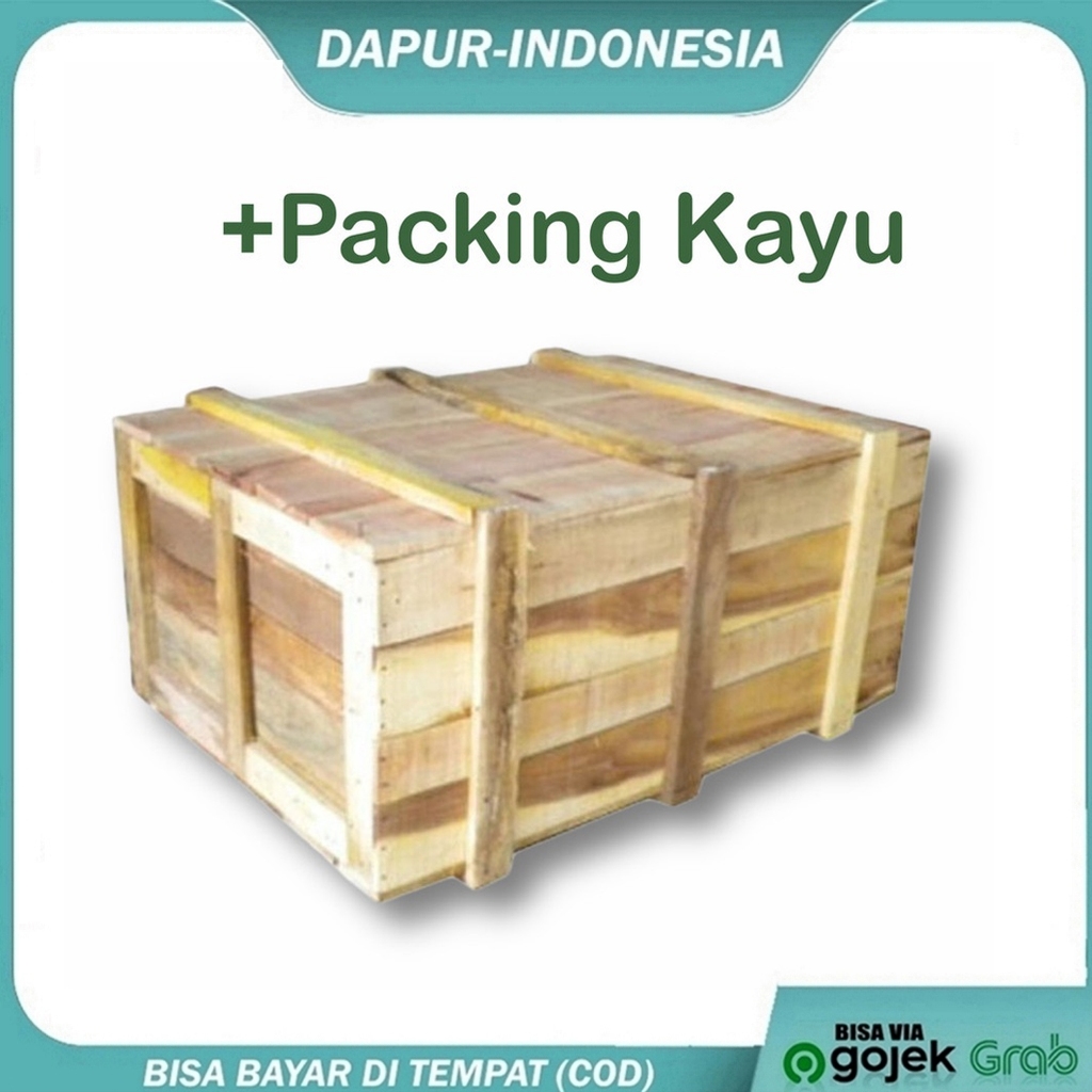 

Packing Kayu Untuk Berat Paket 10 - 15 Kg