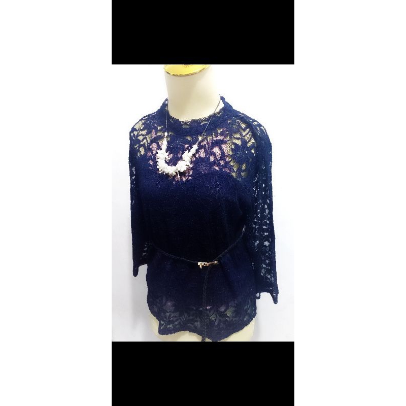 atasan wanita, brukat wanita, baju brukat