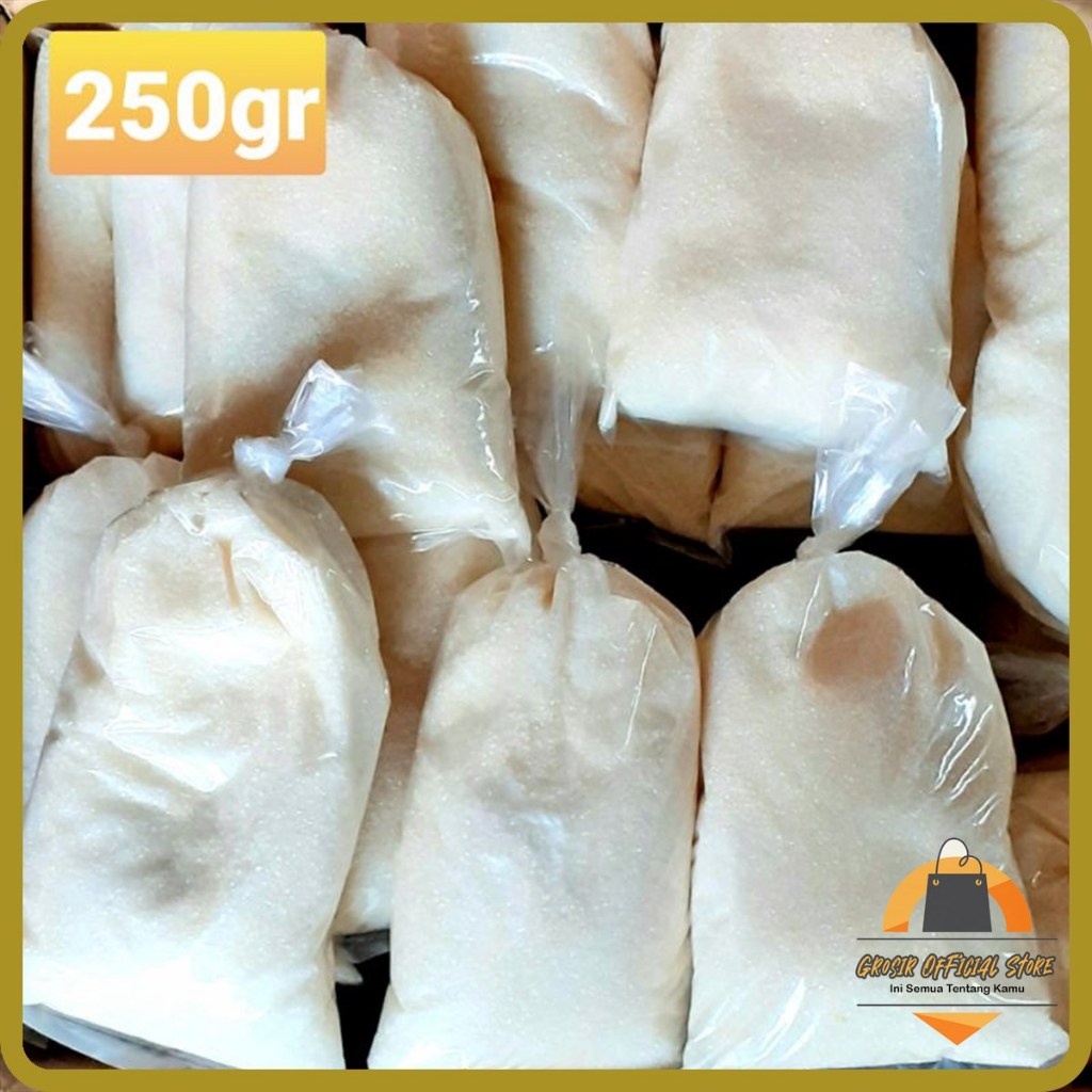 

GULA PASIR CURAH 250gr Kemasan 1/4 kg
