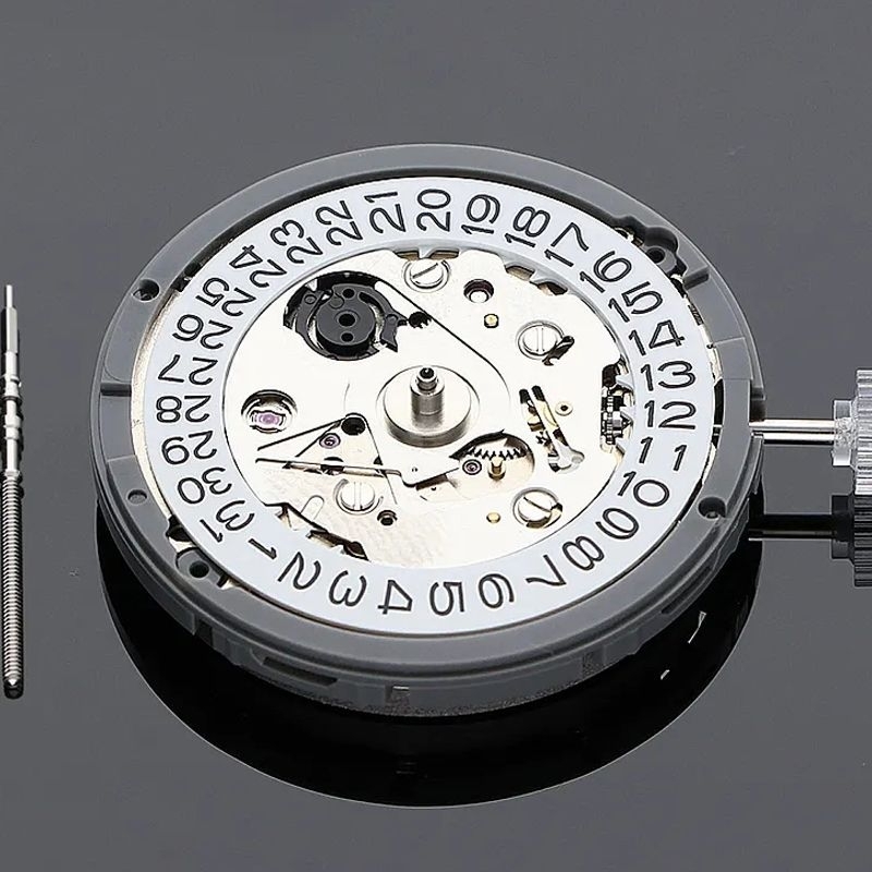 Mesin Jam Seiko Otomatis NH35 Movement Date 3 Jarum Tanggal 3/6