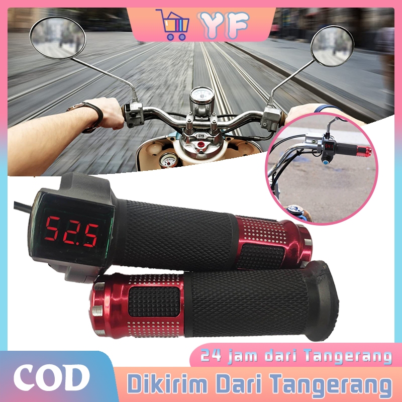 1Set Sensor Handle Gas Sepeda Listrik Grip Gas Sepeda Listrik Tali Gas Sepeda Listrik