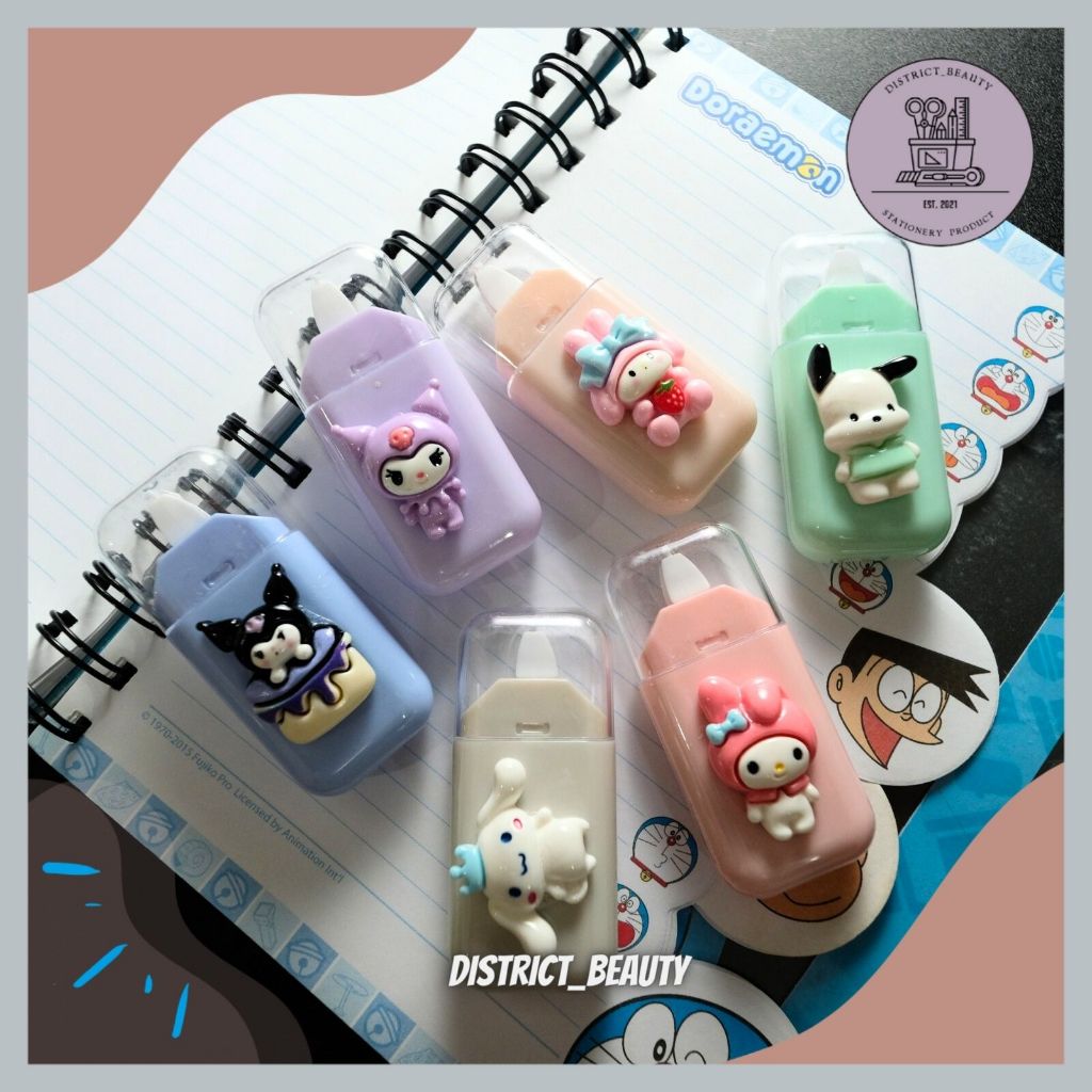 

CORRECTION TAPE PITA SANRIO ASTRONOT PRINCESS KELINCI TIP EX ROLL MOTIF KARTUN LUCU TERMURAH