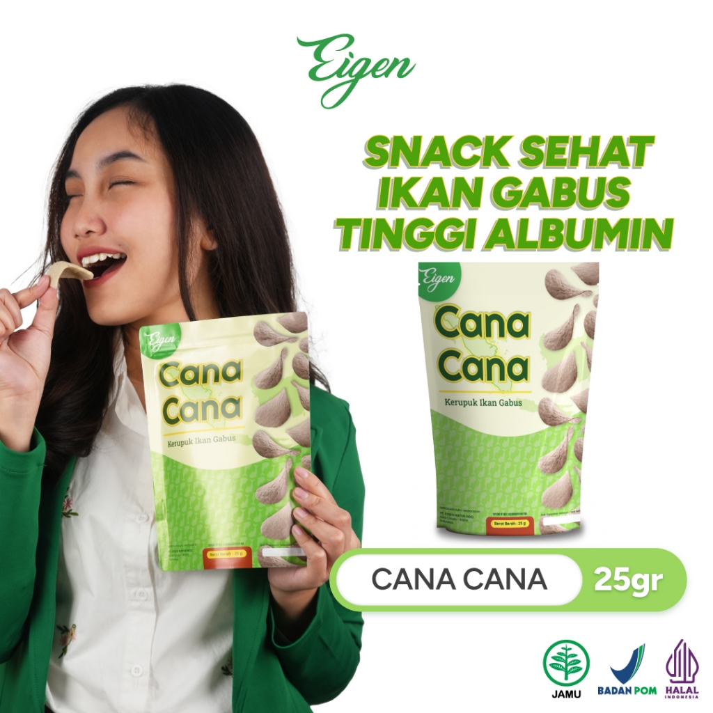 

Kerupuk Cemilan Sehat Ikan Gabus 25 gr