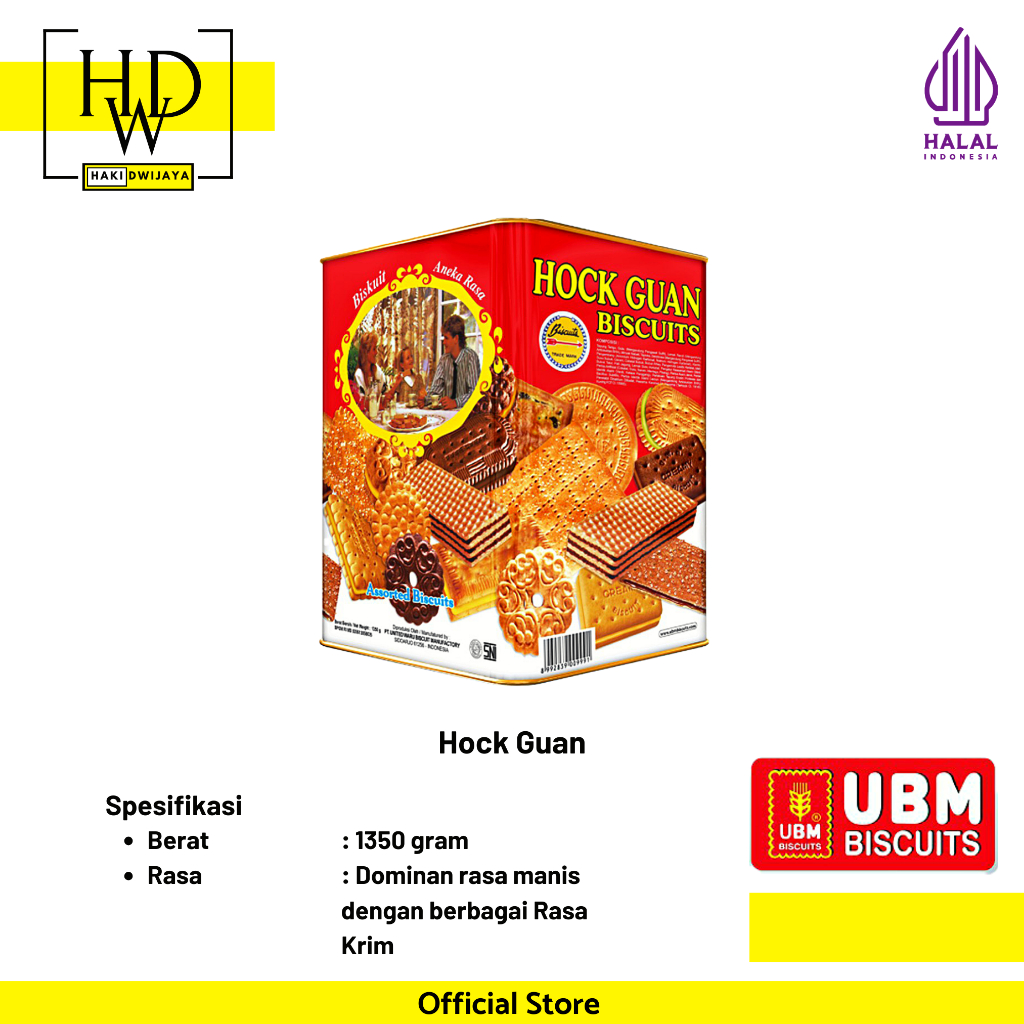 

UBM Biscuits Hock Guan Assorted 1350g