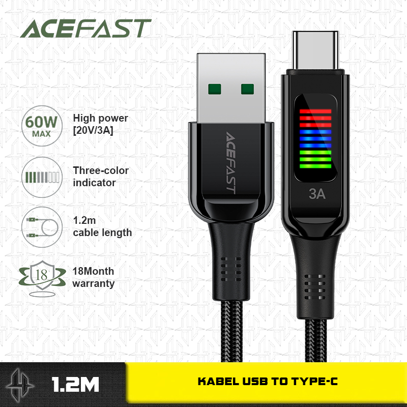 Himwebstore - ACEFAST Kabel Charger ACEFAST Acewire Pro C7-04 Type-C Fast Charging Samsung