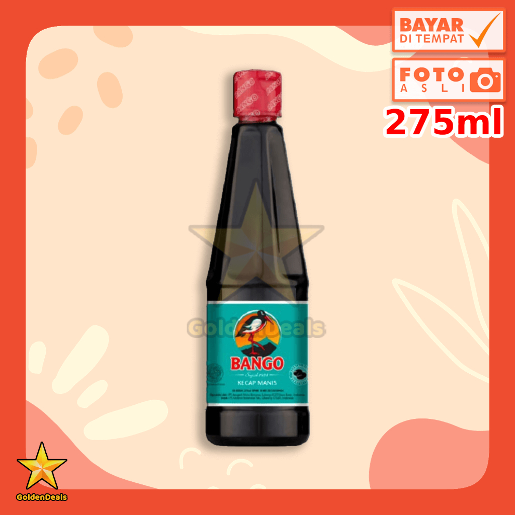 

[275 Mililiter] Bango Kecap Manis Soy Sauce Botol 275 ml