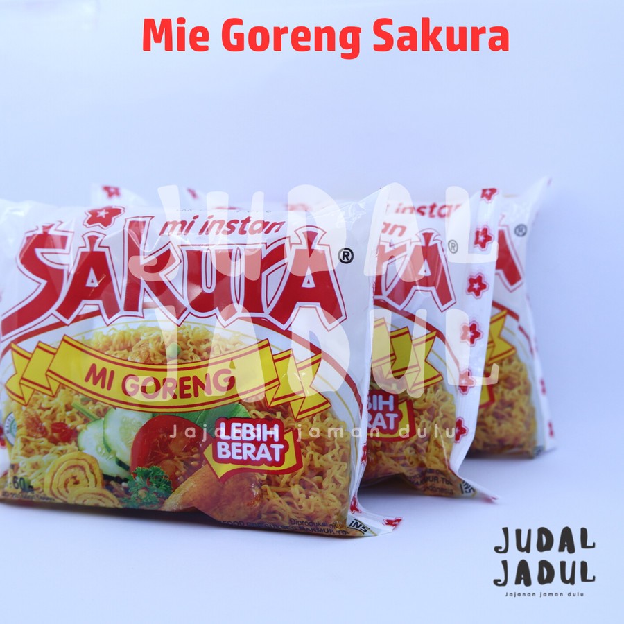 

Mie Sakura Goreng / Mie Instan Jadul