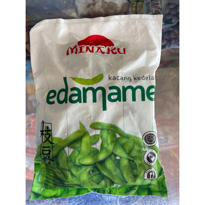 

Minaku edamame (aneka merek) 500gr