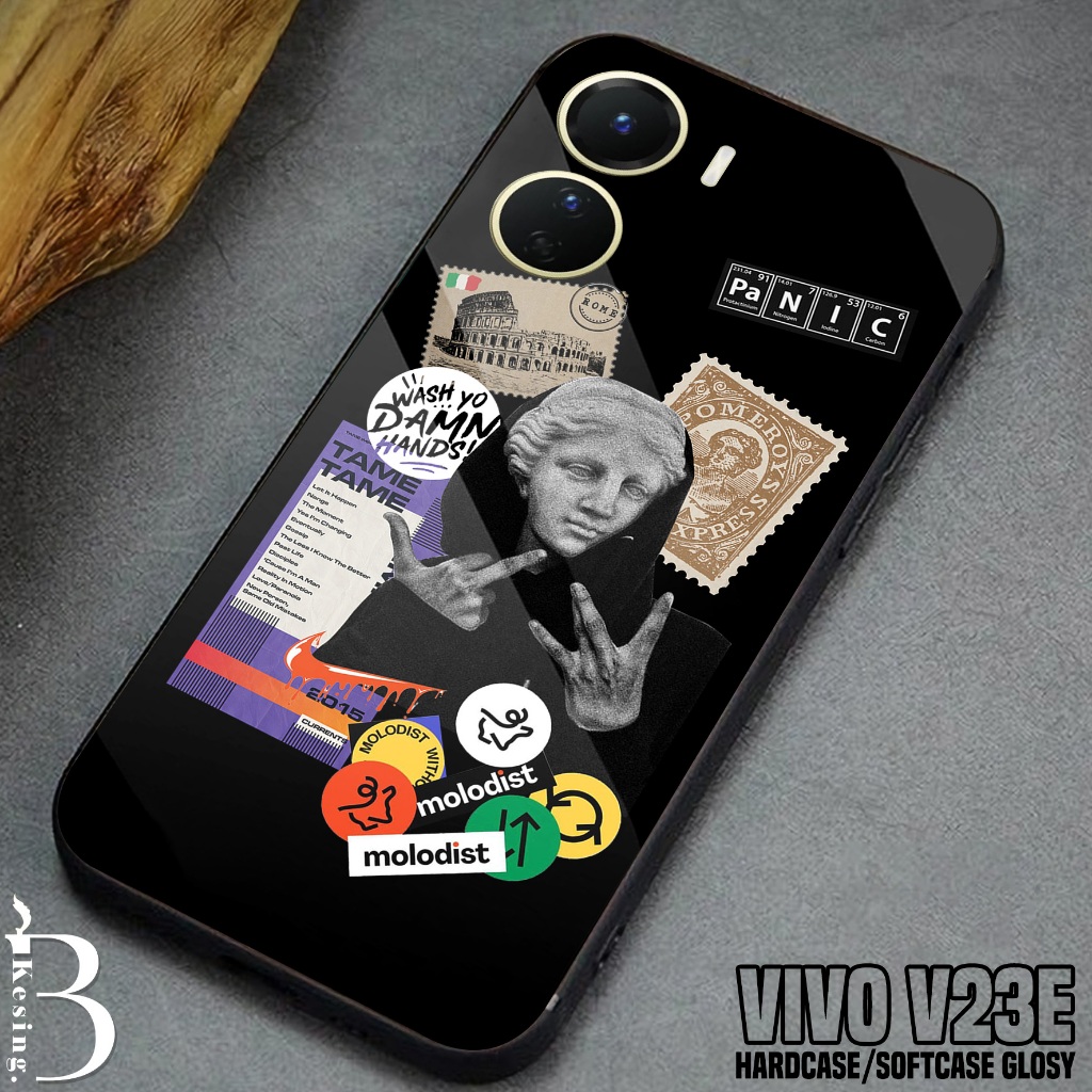 Case VIVO Y16 - Casing VIVO Y16 Motif Estetik - Silikon Hp VIVO Y16 - Softcase Hp - Kondom Hp - 2D H