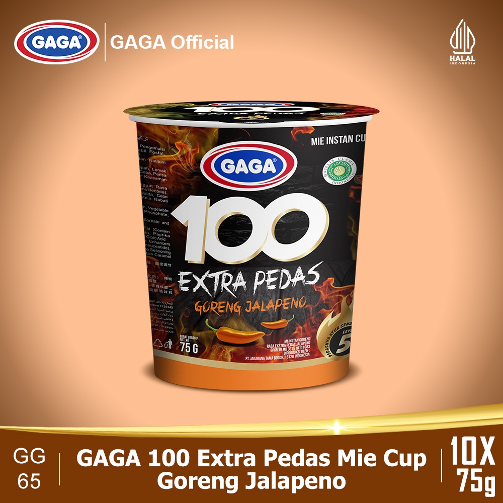 

GAGA 100 EXTRA PEDAS JALAPENO 10 PCS (GG65)
