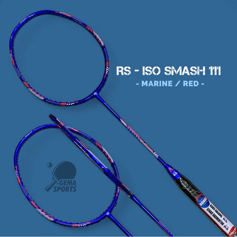Raket Badminton Bulutangkis Reinforce Speed RS ISO SMASH 111 222 333 555 Original