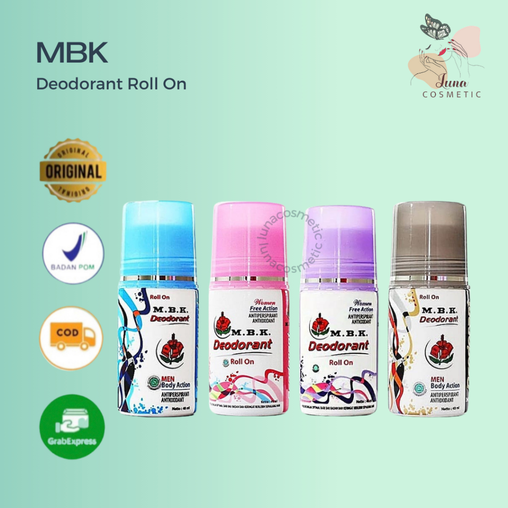 MBK Deodorant Roll On Netto 40 ml