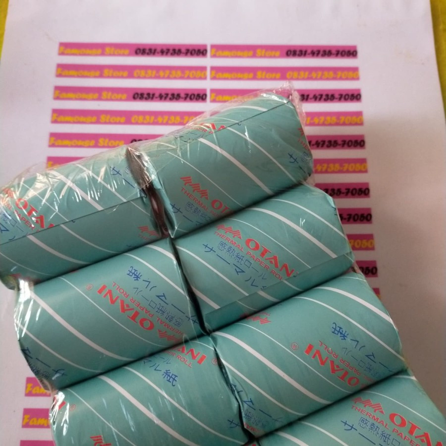 

kertas roll thermal 57*40 kertas thermal mini printer bluetooth