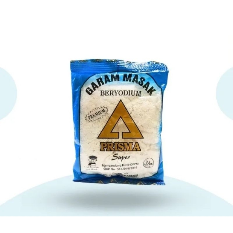 

garam masak konsumsi beryodium prismasuper 100g