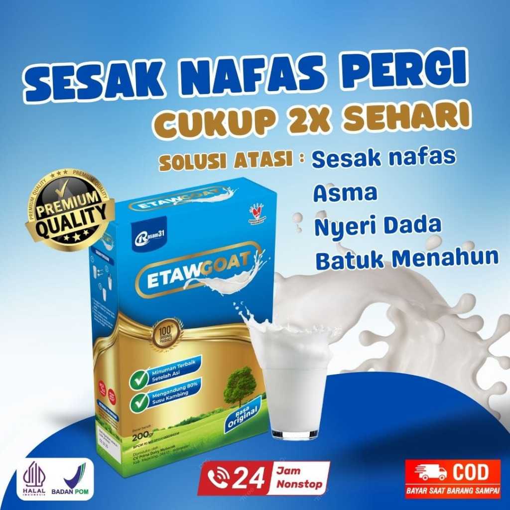 

Etawgoat Susu Kambing Etawa Bubuk Original Berkualitas