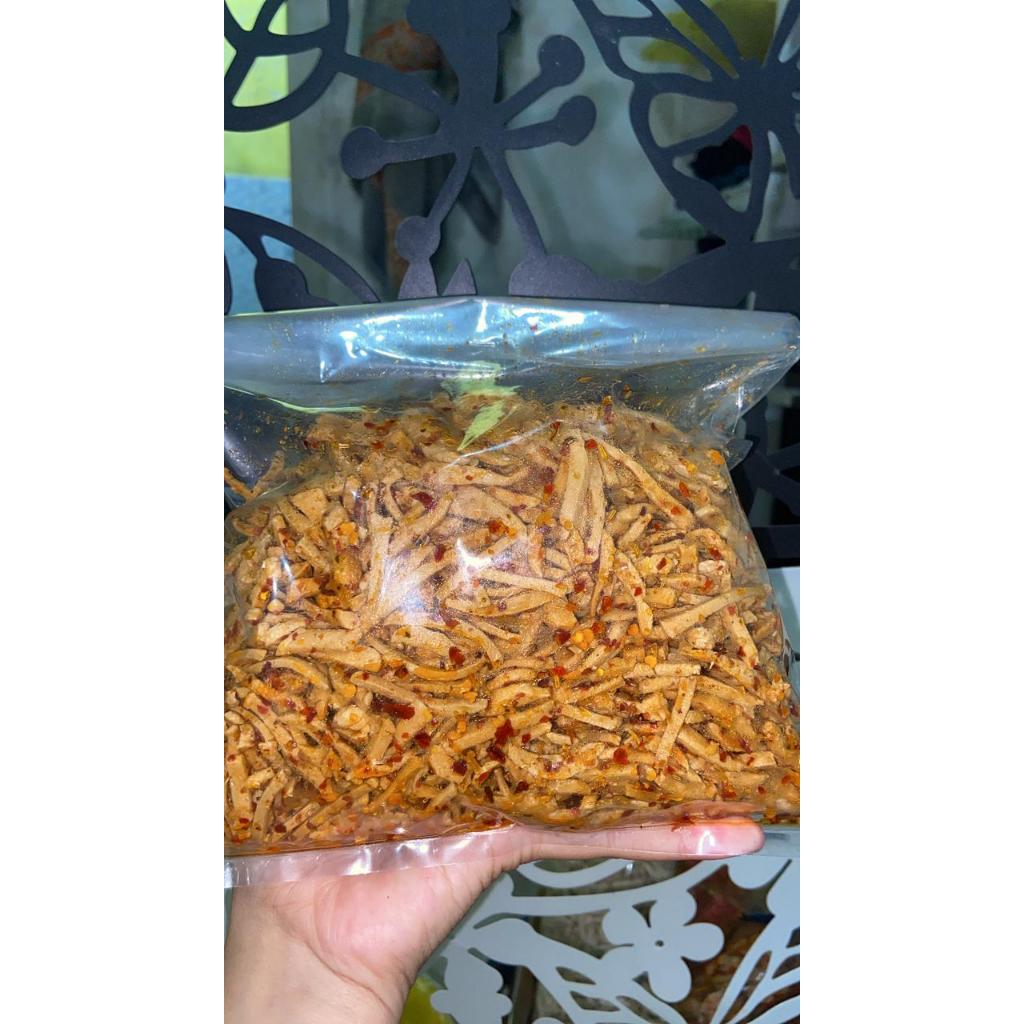 

Basreng kriuk pedas daun jeruk 1KG