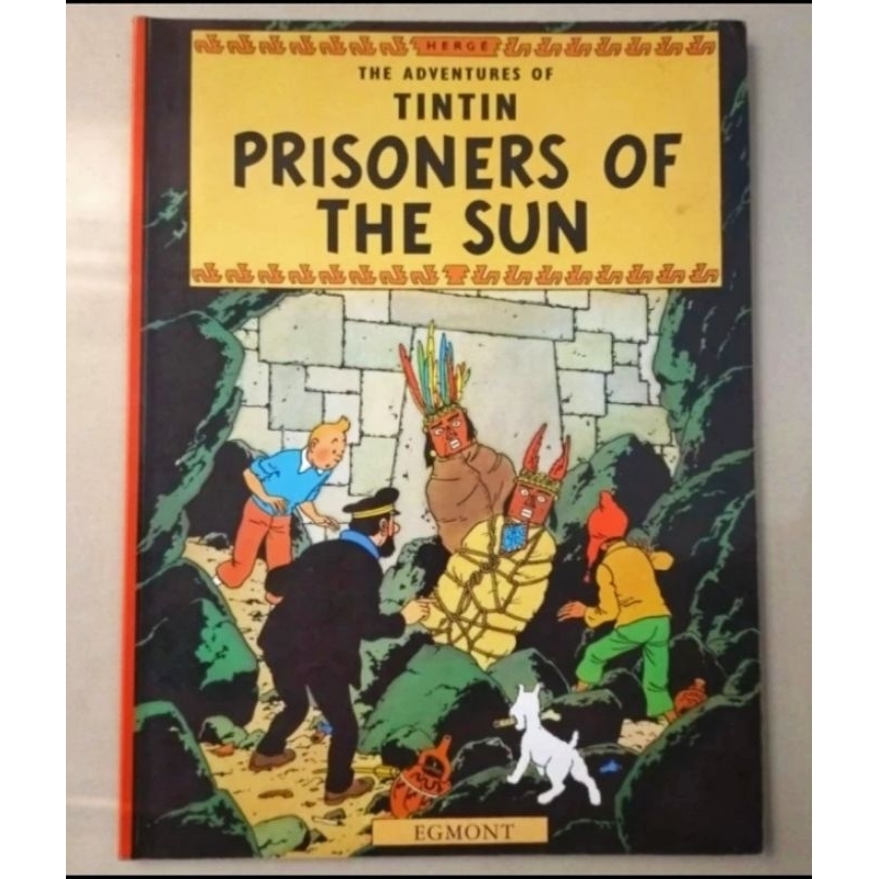 Komik Tintin : The Adventures of Tintin - Prisoners of The Sun / Egmont