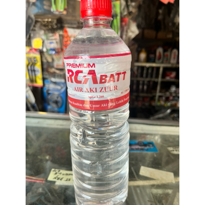 AIR ACCU ZUUR RCA 1000ML 1LTR AIR AKI BASAH MOTOR MOBIL