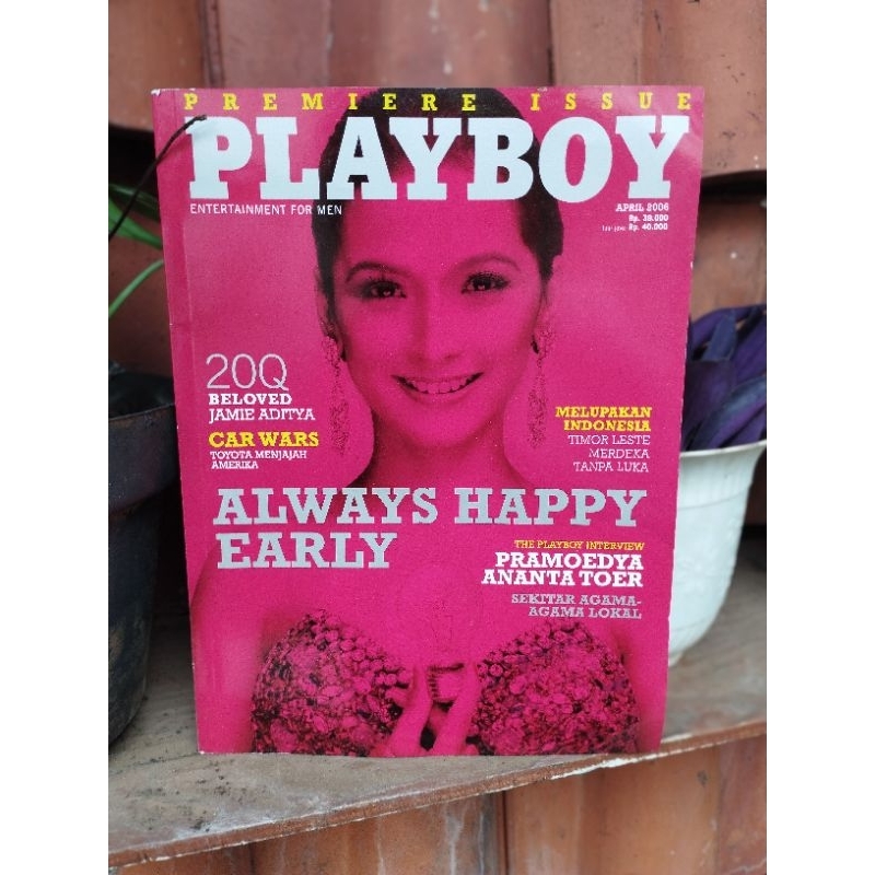 Majalah Playboy Indonesia Edisi Perdana