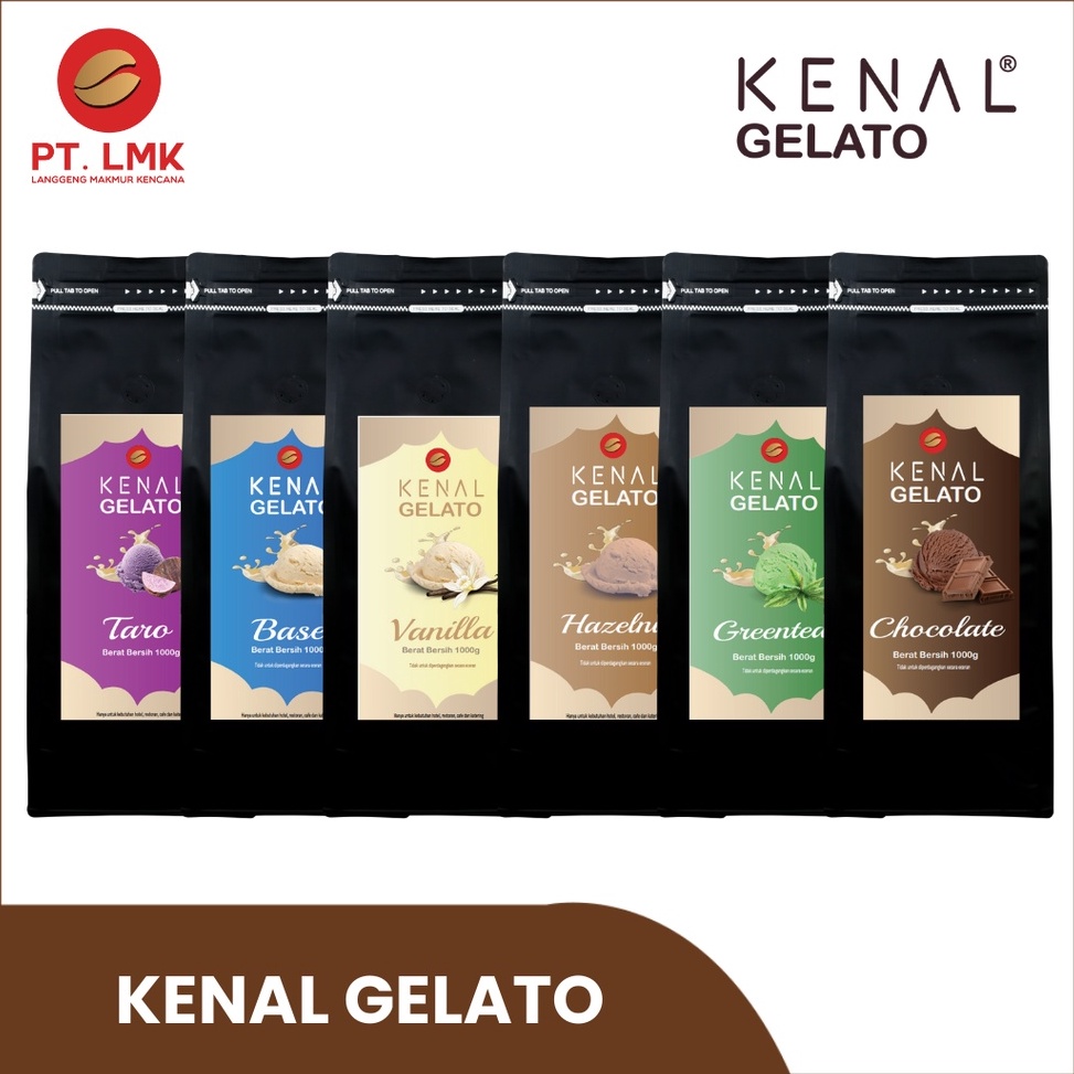 

FREE ONGKIR Gelato Kenal Italian Ice Cream Powder Premix Bubuk 1 Kg