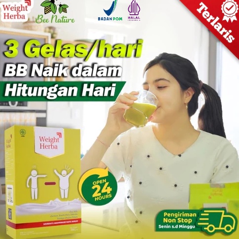 

FREE ONGKIR Cod Weight Herba Susu Penambah Berat Badan Tanpa Gula Tanpa Olahraga Perlancar Saluran Pencernaan