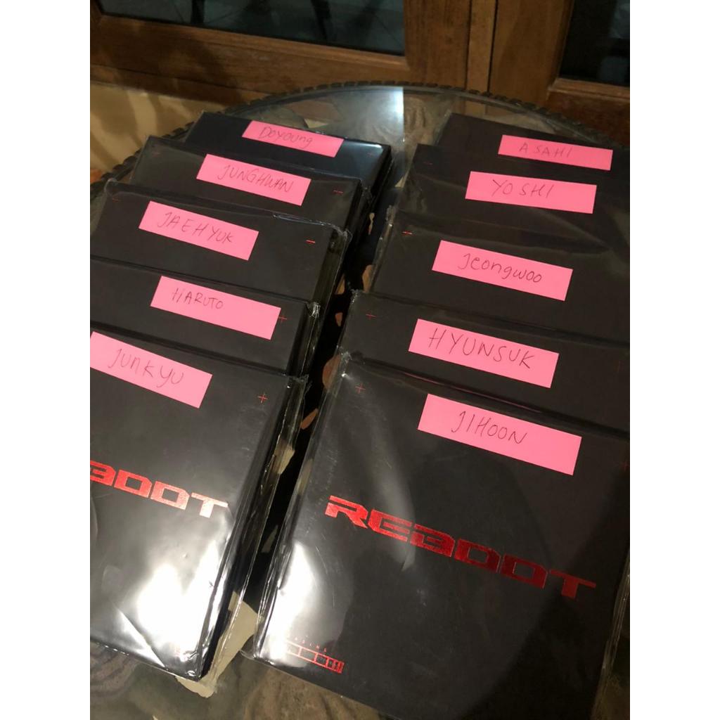 TREASURE DIGI REBOOT ALBUM ALL SET WITH PC - UNSEALED COVER DOANG HARUTO ASAHI YOSHI HYUNSUK JIHOON 
