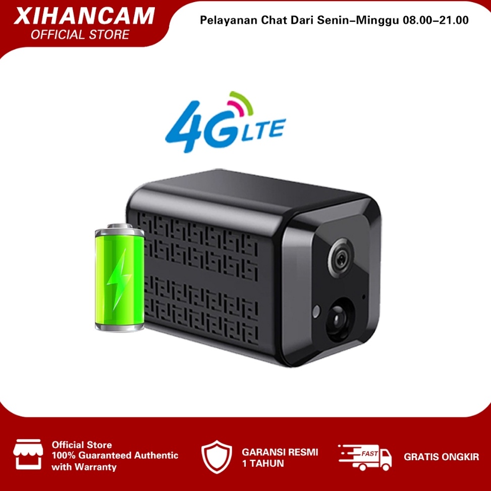 ART U67C XIHANCAM 5MP Smart CCTV Mini Tersembunyi 4G Kamera Sim Card Tahan Air Hidden Camera Kecil T