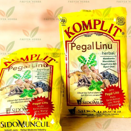 

Jamu Sidomuncul Pegal Linu Komplit Per-Sachet / Pegelinu Komplit Sidomuncul